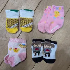 ベビー靴下セット 4足 新生児から