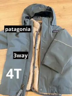 patagonia ジャケット 4T グレー