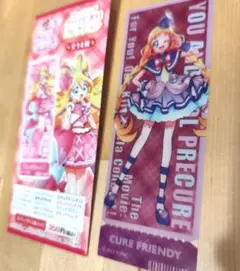 フレンディ クリアしおりコレクション プリキュア映画グッズ