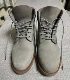 ☆希少 美品☆Timberland ホワイト ブーツ 7ホール 26 - メルカリ