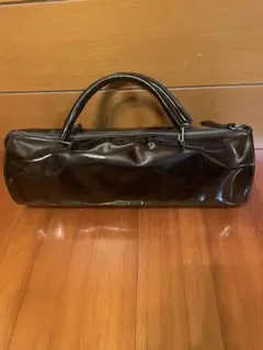 スエード ハンドバッグ