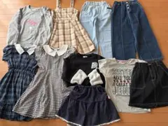 ALGY アルジー女の子まとめ売り洋服10点セット130から160
