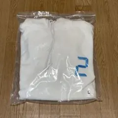 だいにぐるーぷ パーカー PEDRO1週間逃亡生活　Lサイズ　ホワイト