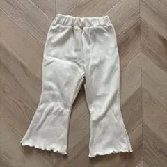 Aosta フレアパンツ アイボリー Lサイズ