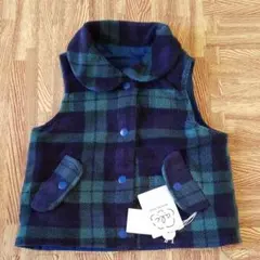 新品 90㎝ アプレレクール リバーシブル ベスト