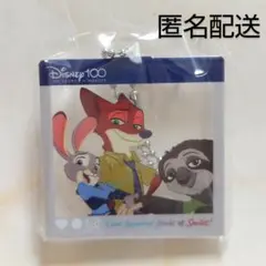ディズニー 100　アクリル キーホルダー　ズートピア　ガチャ　ニック　他