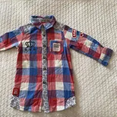 BABY DOLL チェック柄シャツ 90