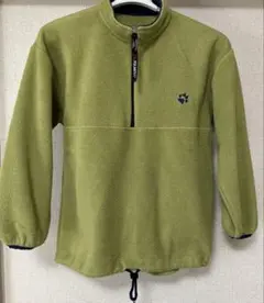 Jack Wolfskin フリースジャケット 152サイズ ライトグリーン