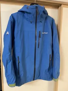 モンベル 3in1 フォールラインパーカ　サイズLサイズ ブルー