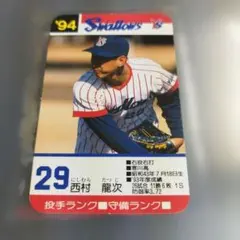 タカラプロ野球カードゲーム '88年度 ヤクルトスワローズ テリー