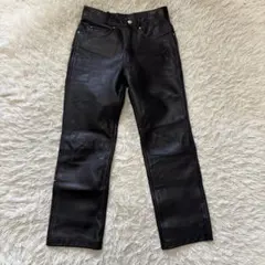 美品！ハーレーダビッドソン 革パンツ ブラック　レザーパンツ　サイズ30 本革のサムネイル