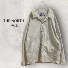 THE NORTH FACE ナイロンジャケット　アイボリー　パープルレーベル