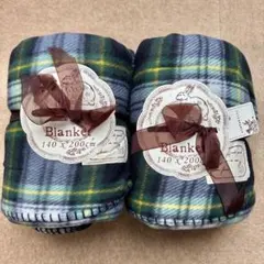 ビッグブランケット　 ひざ掛け　毛布 ２点　まとめ売り