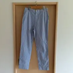 dries van noten サイズ48 綿 スラックス 水色クリームのサムネイル