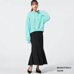 GU カットソーマーメイドロングスカート