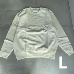SNAFU shoulder zip Crew/アイボリー /L