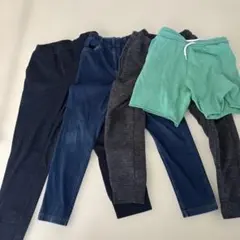 UNIQLO キッズ ロングパンツ 4点セット