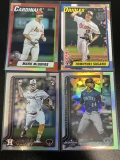 メ*9様 topps mlb 4枚まとめ売り
