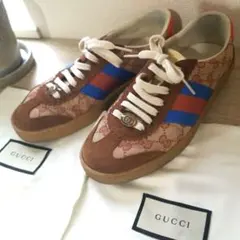 GUCCI グッチ GGスプリーム スニーカー シェリーライン レディース