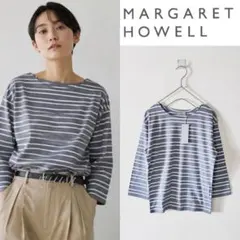MARGARET HOWELL セーラーカラー 半袖シャツ ホワイト - メルカリ
