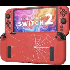 Nintendo Switch 2スパイダーマンデザインの保護カバーセット