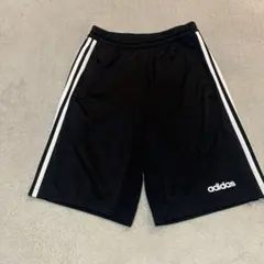 adidas アディダス ハーフパンツ XS ブラック 3本ライン