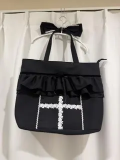 ジェーンマープル♡リボンハンドバッグ ブラック♡エミリーテンプル 