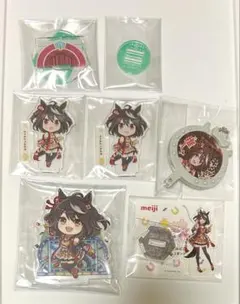 ウマ娘　パドックでポーズ　キタサンブラック　アクリルスタンド　きゃらふぃーゆ