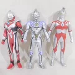 ★当時物　ウルトラマンA ネクサス　レジェンド　 ソフビフィギュア　3体セット