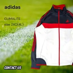 adidas アディダス　トラックジャケット ジャージ　２ＸＯ ネイビー