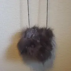 ファーショルダーバッグ　a-jolie