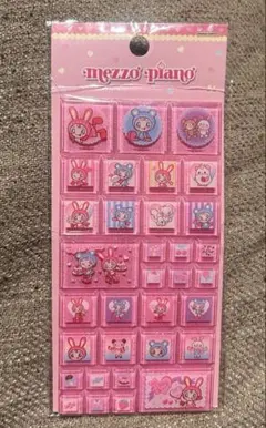 mezzo piano キャラクターシール タイルシール