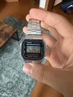 土日限定値下げ チープカシオ 液晶ブルーカスタム - メルカリ