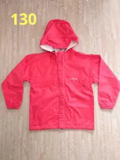 モンベル　レインコート　130　撥水　アウトドア　登山