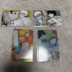 チェンソーマン　箔押しクリアカードコレクション デンジ ポチタ パワー 早川アキ
