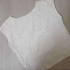 オンワード樫山/AnySIS ノースリーブレースシャツ