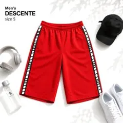DESCENTE✨️デサント FUNCTIONAL ハーフパンツ　レッド
