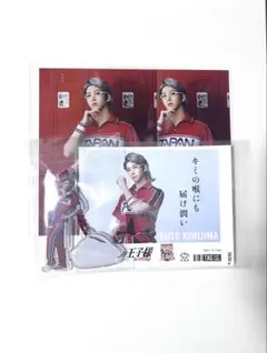 新テニミュ フィフステ ランブロ 君島育斗 ラベル缶 アクキー