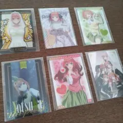 五等分の花嫁 ブロマイド 6枚セット