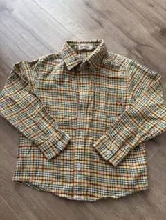 ミキハウス　チェックシャツ　110cm
