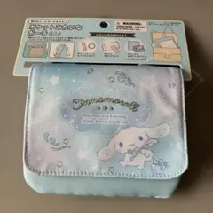 シナモロール ポケットみたいなポーチだよ♪ ライトブルー