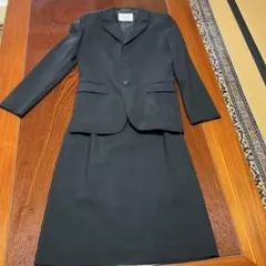 【クリーニング済】 ef-déジャケット スカート スーツ11号