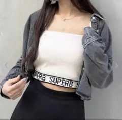 INGNI(イング)裾ロゴキャミニット