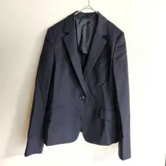 グリーンレーベルリラクシング テーラードジャケット ストライプ　36 ネイビー