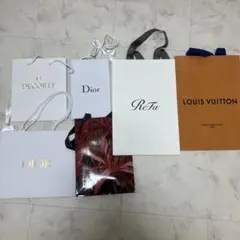 路易威登 迪奧等 紙袋 6件