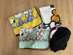 SNOOPY スヌーピー膝掛け　ブランケット5枚セット