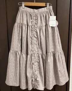 ★新品未使用★しまむら×青木美沙子 ニナス スカート【ピンク】L