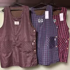 未使用＆一度使用　あったかエプロン 3色のサムネイル