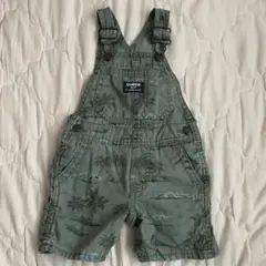 OshKosh B'gosh 恐竜柄 オーバーオール 12Mのサムネイル