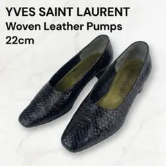 YVES SAINT LAURENT メッシュ パンプス 22cmのサムネイル